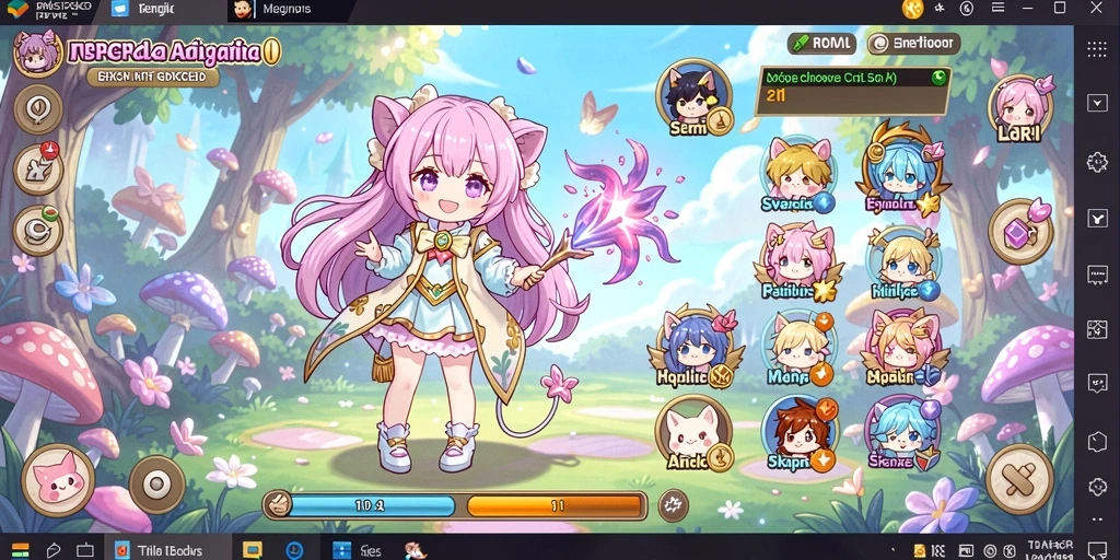 8g8g - Screenshot saat pemain berpartisipasi dalam tantangan.