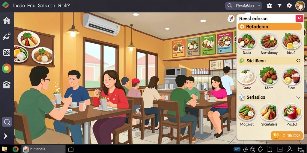 proslot - Screenshot kedua: Beragam pilihan tema permainan.